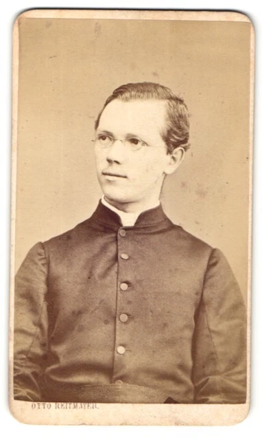 Fotografie Otto Reitmayer, München, Portrait Geistlicher