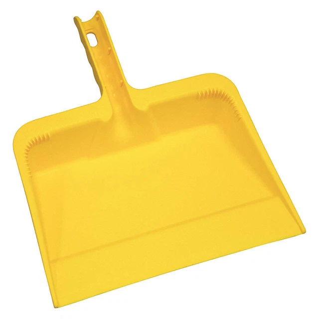TOUGH GUY 48LZ18 Handheld Dust Pan,Yellow