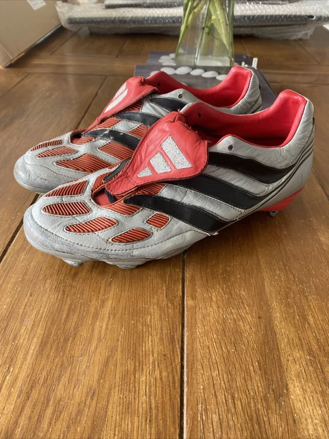 ADIDAS PREDATOR FOOTBALL Boots Size 10 Metal Blades RARE 10.00 PicClick UK