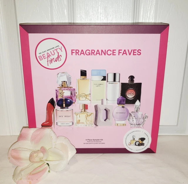 ULTA WOMEN'S FRAGRANCE Faves 11pc Parfum Perfume Sampler Kit Gift Set
