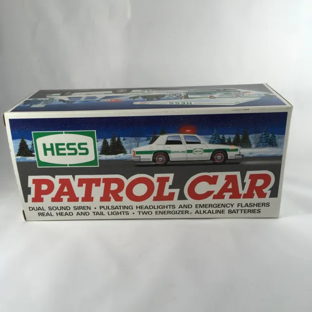 Hess Patrol Car 1993 Dual Sound Siren Working Lights