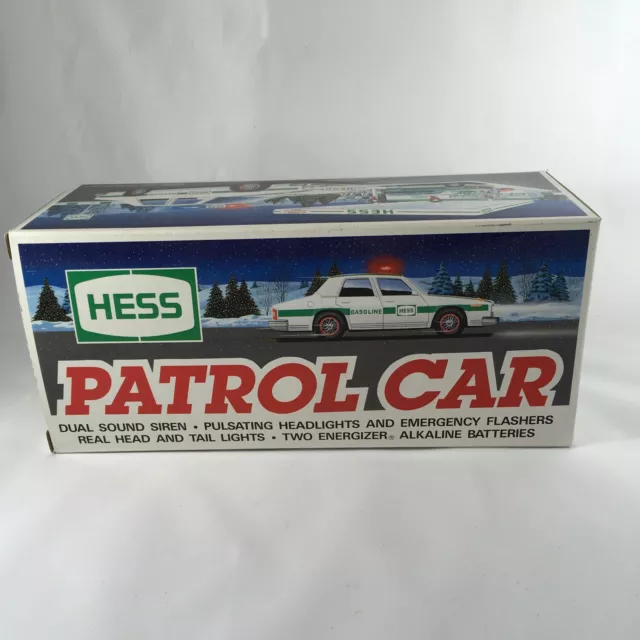 Hess Patrol Car 1993 Dual Sound Siren Working Lights