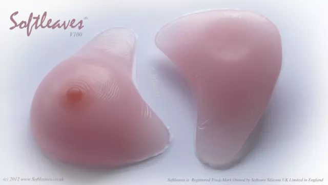 SOFTLEAVES SILICONE BREAST Enhancers Bra Inserts Pads £10.79 - PicClick UK