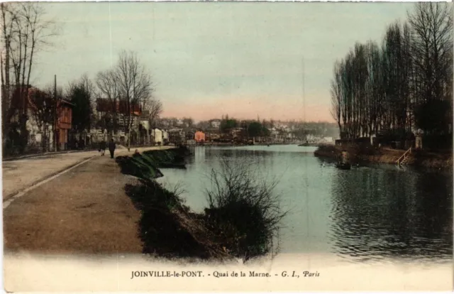 CPA Joinville-le-Pont Quai de la Marne FRANCE (1339454)