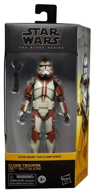 Star Wars - Black Series - Figurine Clone Trooper (187th Battalion) (The Clone W
