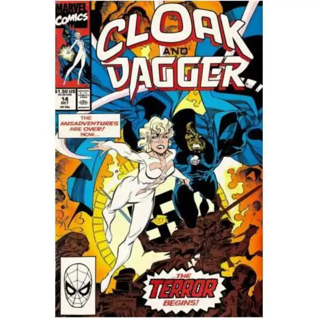 Cloak and Dagger #14 Marvel Comics October Oct 1990 (VF)