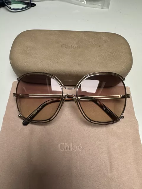 Chloe Gold Sunglasses