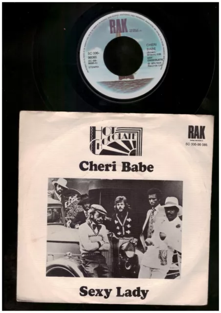 Hot Chocolate - Cheri Babe - Sexy Lady  - 7 Inch Vinyl Single - HOLLAND