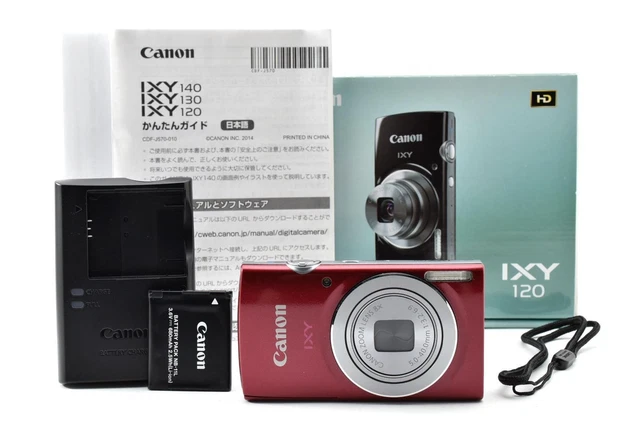 CANON IXY 120 Rojo Caja Original de Japón EUR 203,27 - PicClick ES