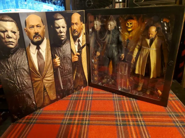 NECA Halloween 2: Michael Myers & Dr. Loomis Ultimate 7" Action Figure 2 Pack