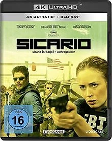 Sicario  (4K Ultra-HD) (+ Blu-ray) de Villeneuve, Denis | DVD | état très bon