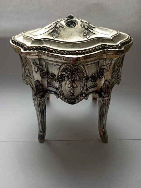 Coffret à Bijoux Dilecta – Métal Doré, Intérieur Capitonné Jaune, Orfèvrerie Française