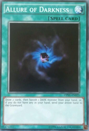 Hero Deal, English - 1 x YGO Allure of Darkness - OP01-EN025 - Common - Unlimite