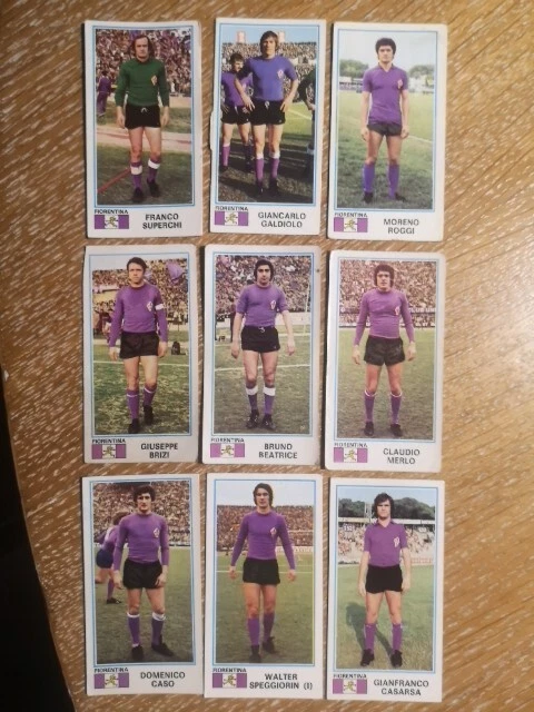LOT De 100 Figurines Panini Calciatori 1979/80 - Autocollantes Avec Velina - Italie
