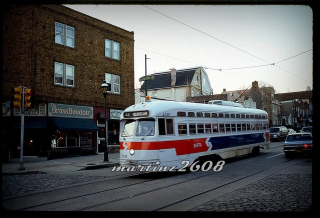 (Db) Orig Traction/Trolley Slide Septa 2725