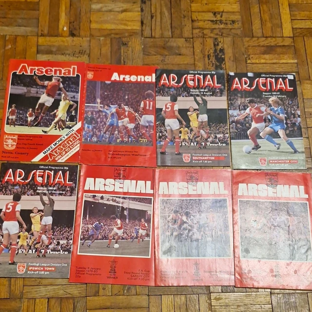 Picclick.com ARSENAL FC MATCH Programme Bulk £8.66 - PicClick UK