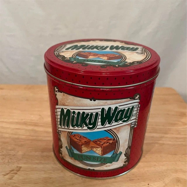 2 VINTAGE MILKY Way Tin Cans $20.74 - PicClick CA