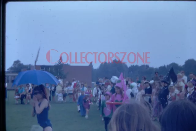 35mm Slide 1970's School Fancy Dress Parade Kodachrome unknown location