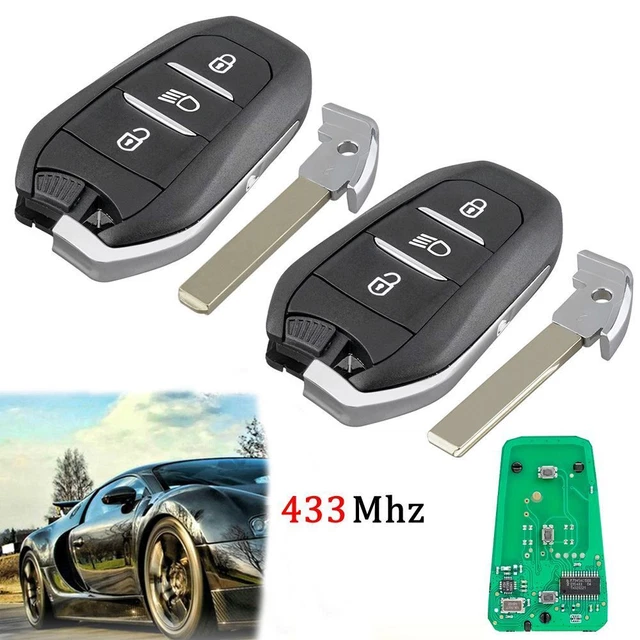 Keyless Remote Key fob 3 Buttons Remote Car Keyfor Peugeot |for Citroen