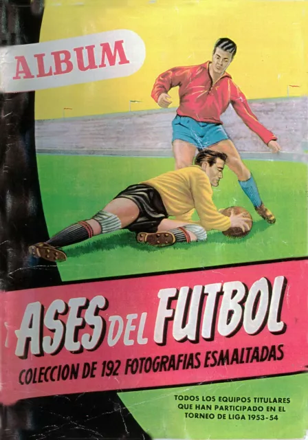 Facsimil Impreso Album Cromos Futbol 53-54 Ases Del Futbol Bruguera  Completo