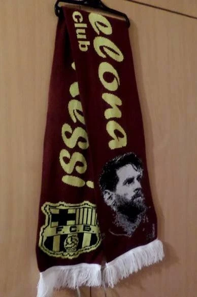 Écharpe Napoli Double Face Type Satin - Hommage à Maradona, 100% Coton, Neuve Avec étiquettes