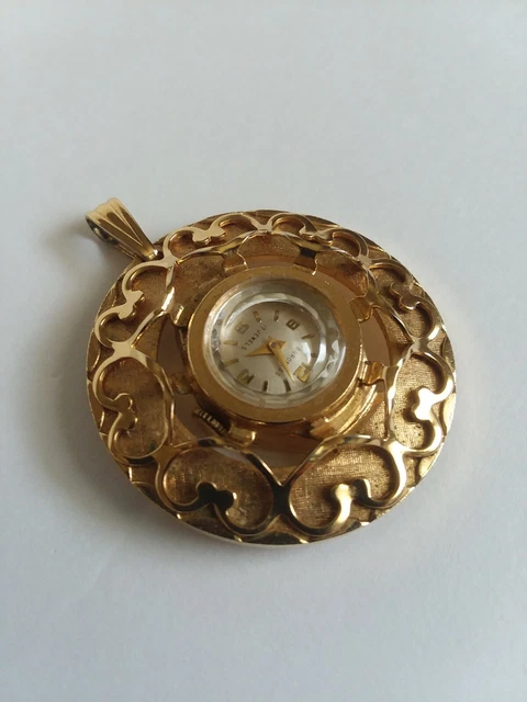 VINTAGE BARONESS PENDANT Watch 17 Jewels 24.99 PicClick