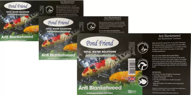 Pond Blanketweed Treatment String Algae Green Thread Pond Friend Fish Safe