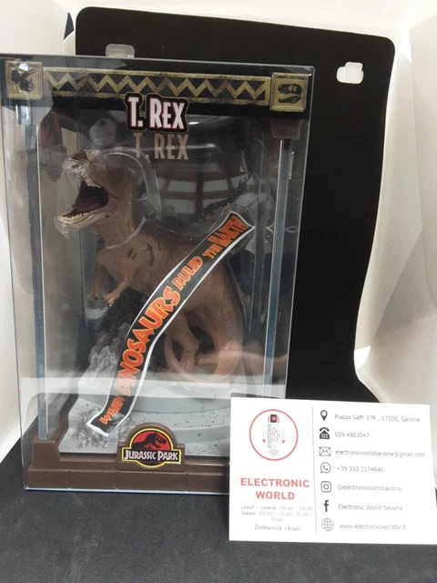 JURASSIC PARK CREATURE PVC Diorama Tyrannosaurus Rex 18 Cm Noble JURASSIC PARK CREATURE PVC Diorama Tyrannosaurus Rex 18 Cm Noble