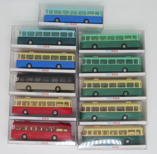 RARE COFFRETS EKO HO 1/87 1/86 VEHICULES MILITAIRES et CIVILS 1954/1976