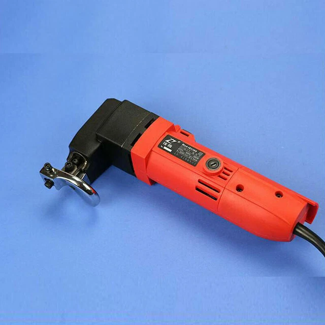 Tijeras de chapa eléctrica 220 V corte de corte de alta resistencia mordisqueador tijera 2000 rpm