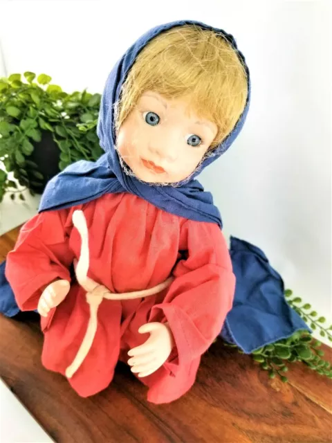 Ashton Drake Gallery Julie Good Kruger Porcelain Mother Mary Praying Doll SIGNED