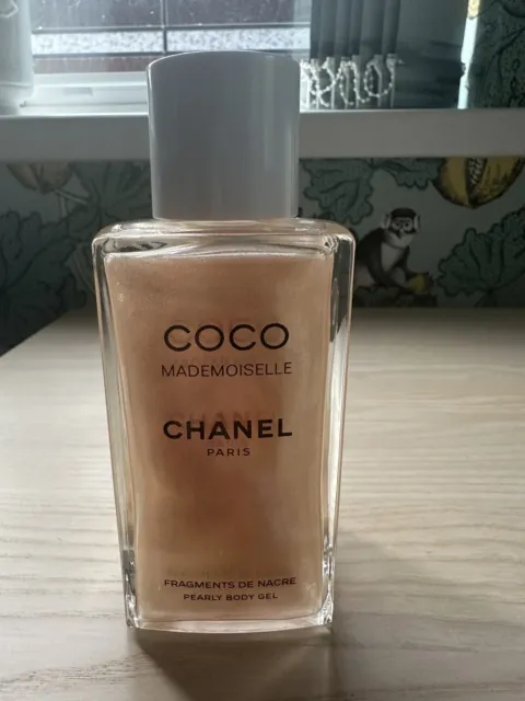 coco chanel mademoiselle pearly body gel