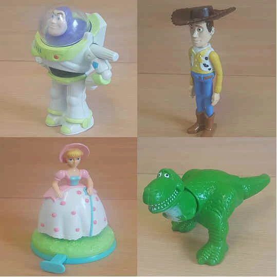 McDonalds Happy Meal Toy 1996 Walt Disney Toy Story Character Figures - Various