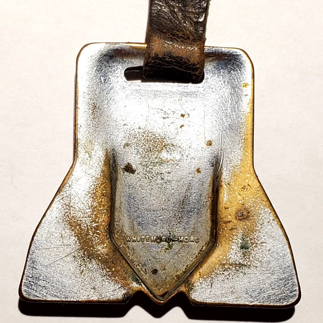 Vintage Ingersoll Rand Co Watch Fob Drilling Mining Rock Bit Drill Miner Antique 5