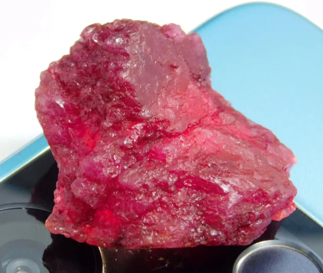 92.25 Cts Natural Earth Mined Red Ruby Rough Loose Gemstone