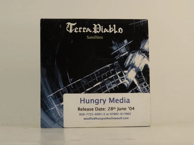 TERRA DIABLO SATELLITES (D82) 1 Track Promo CD Single Card Sleeve ZUMA RECORDING