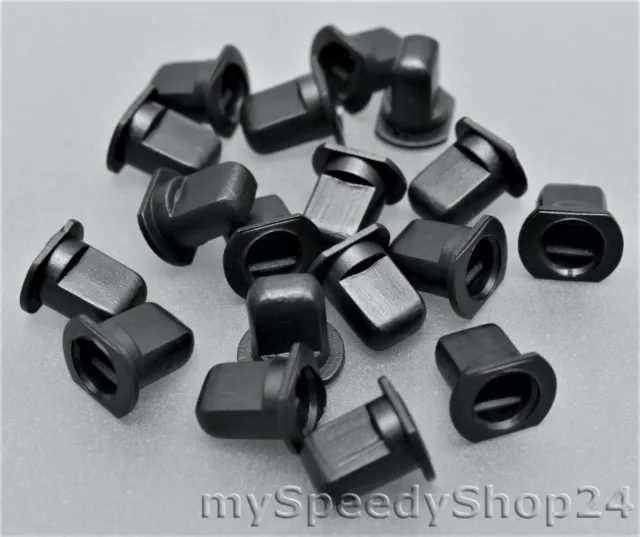 10x Tülle Halterung Schriftzug Emblem Clips für VW Seat Audi - 191853615A