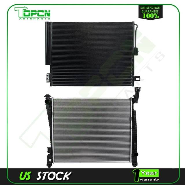 Fits Dodge Durango Replacement Radiator & Condenser Cooling Assembly