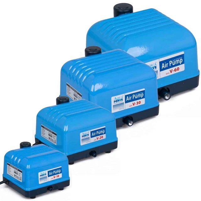 AQUAFORTE LUFTPUMPE VSERIE HiFlow Sauerstoffpumpe Teich Belüfter