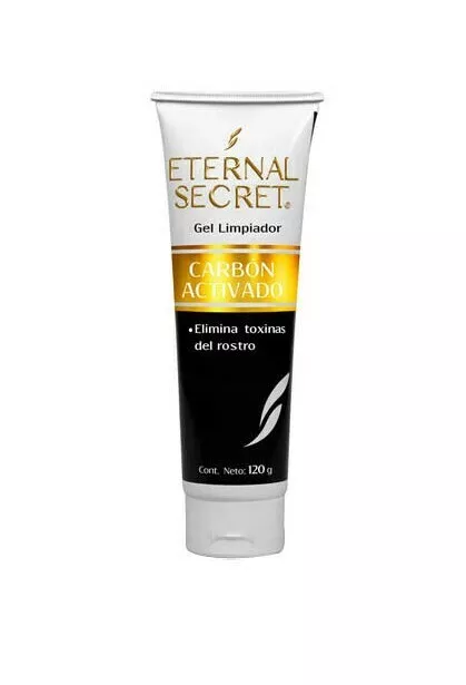 Eternal Secret Gel Limpiador Facial Con Carbón Activado 120 g