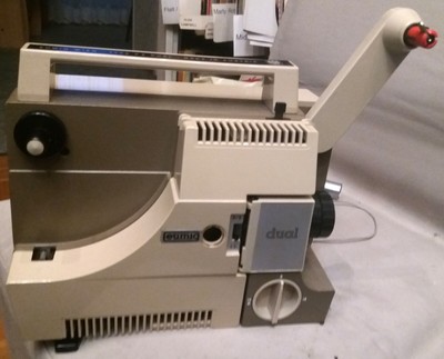 AUTOMATICO DUAL 8mm alle cine Pellicola Reel e può fino a 400ft 120M Pellicola STORAGE BOX 