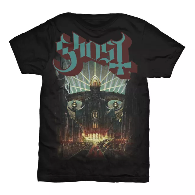 Ghost T-Shirt Band Meliora Rock New Black Official