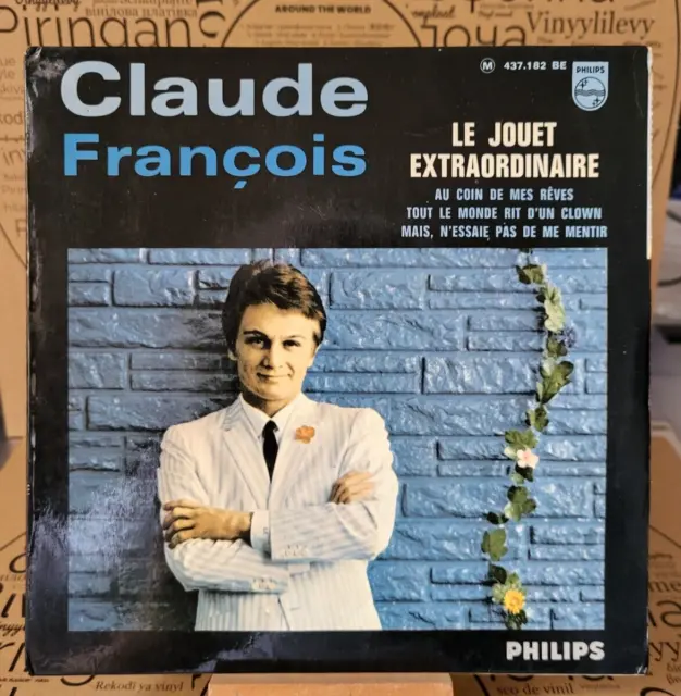 EP 45T  Claude François  Le Jouet Extraordinaire / JAT 1966 Comme Neuf, Média M-