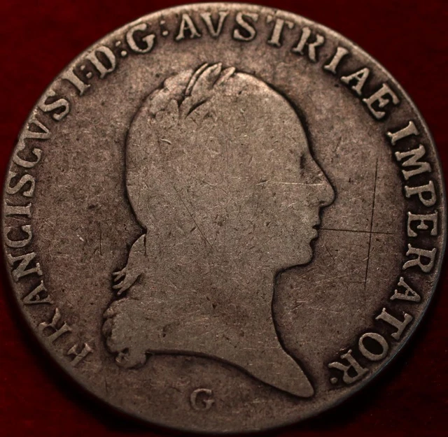1813 Austria Thaler Silver Foreign Coin