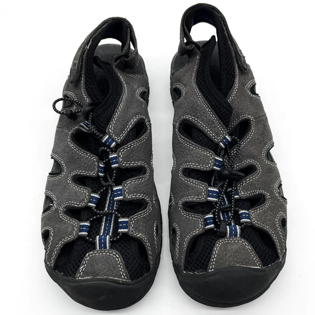 Coleman Hiking Sandals Mens 10M Outdoor Gray/Black Excursion Series Shoes 048887
