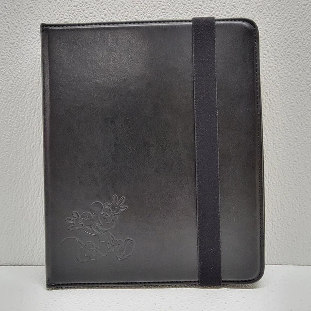 Disney Mickey Ipad Cover PVC Faux Leather Black