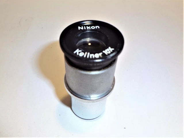 Nikon Kellner 10X Measuring Eyepiece With Reticle