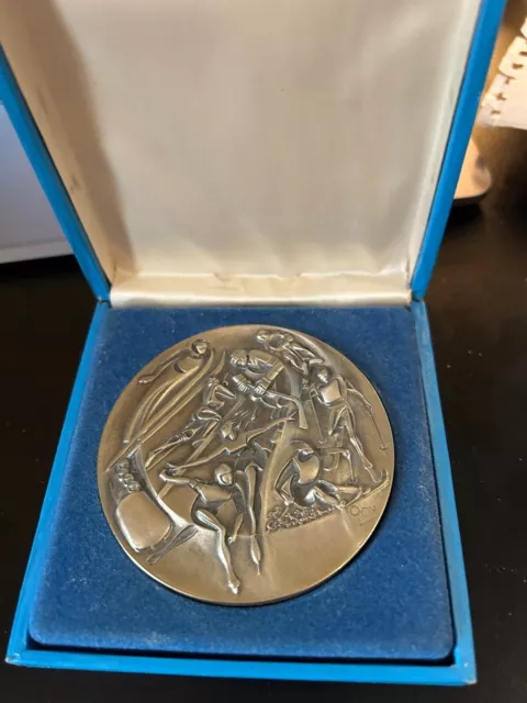 Lake Placid 1980 Olympic Participant´s Medal with Box