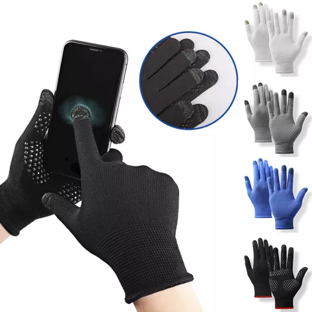 Guantes Cálidos Con Pantalla Táctil Para Hombres Y Mujeres Guantes Ligeros <