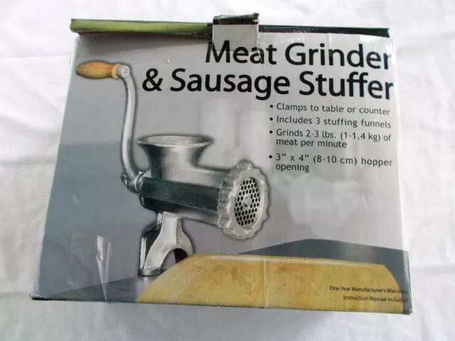 Weston Meat Grinder & Sausage Stuffer Unused In Box #36-1001-B